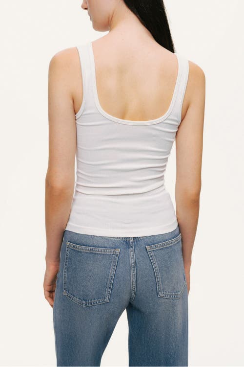 Nocturne Printed Sleeveless Crop Top In White