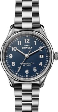 Shinola The Vinton Bracelet Watch, 38mm