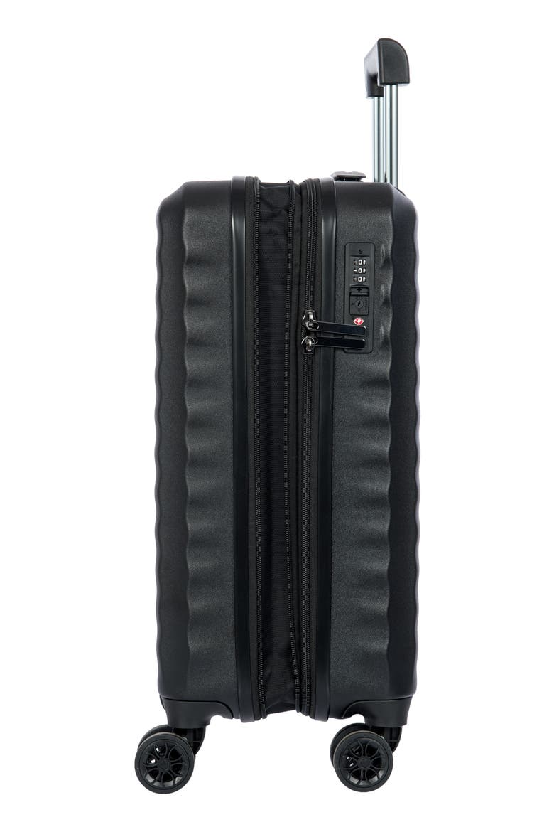 BY Bric's Nausicaa 21-Inch Expandable Spinner Suitcase, Alternate, color, BLACK