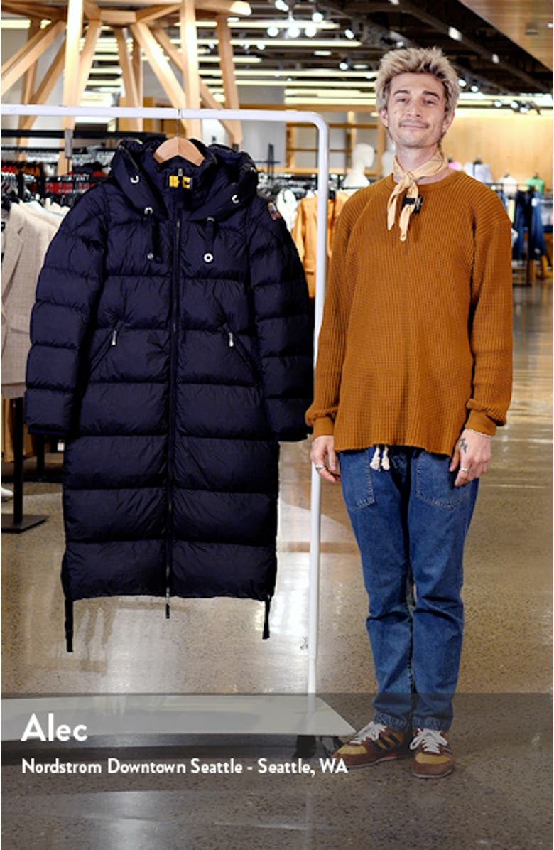 Panda Hooded Down Puffer Coat, sales video thumbnail