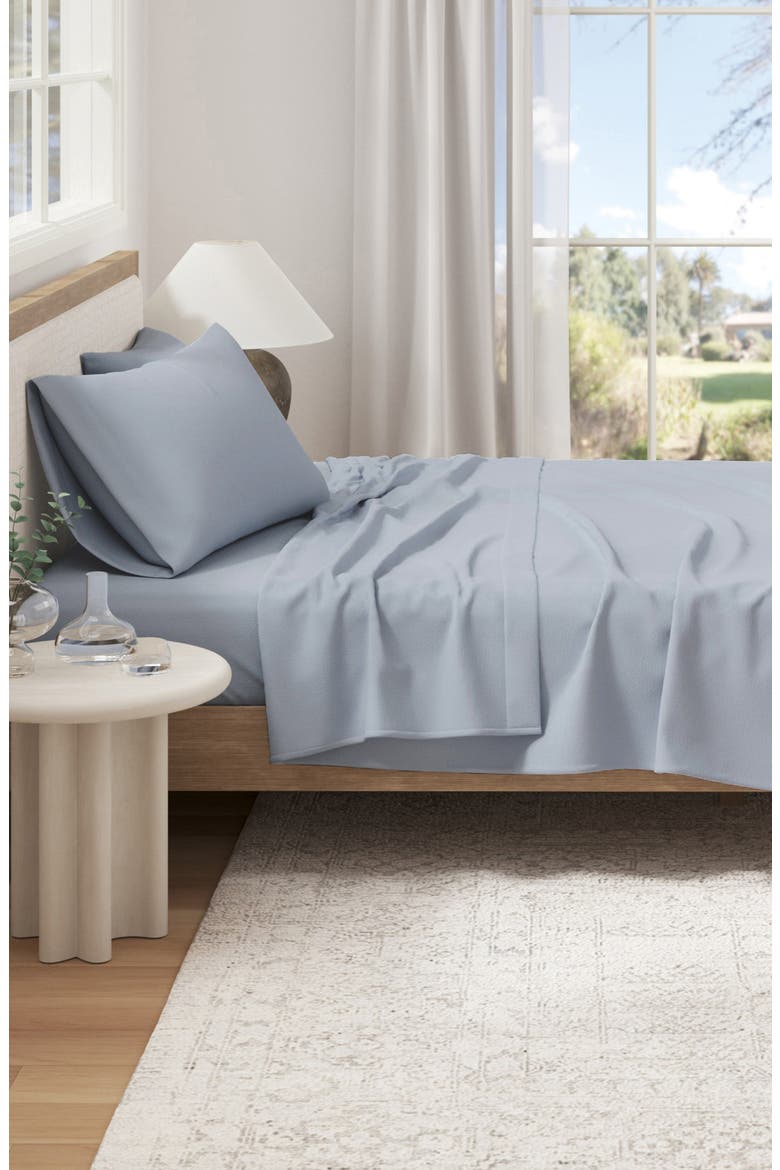 Jersey Sheet Set, Alternate, color, SKY BLUE