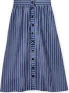 Cartolina Ella Stripe Midi Skirt