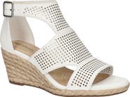 EASY STREET Tova Espadrille Platform Wedge Sandal
