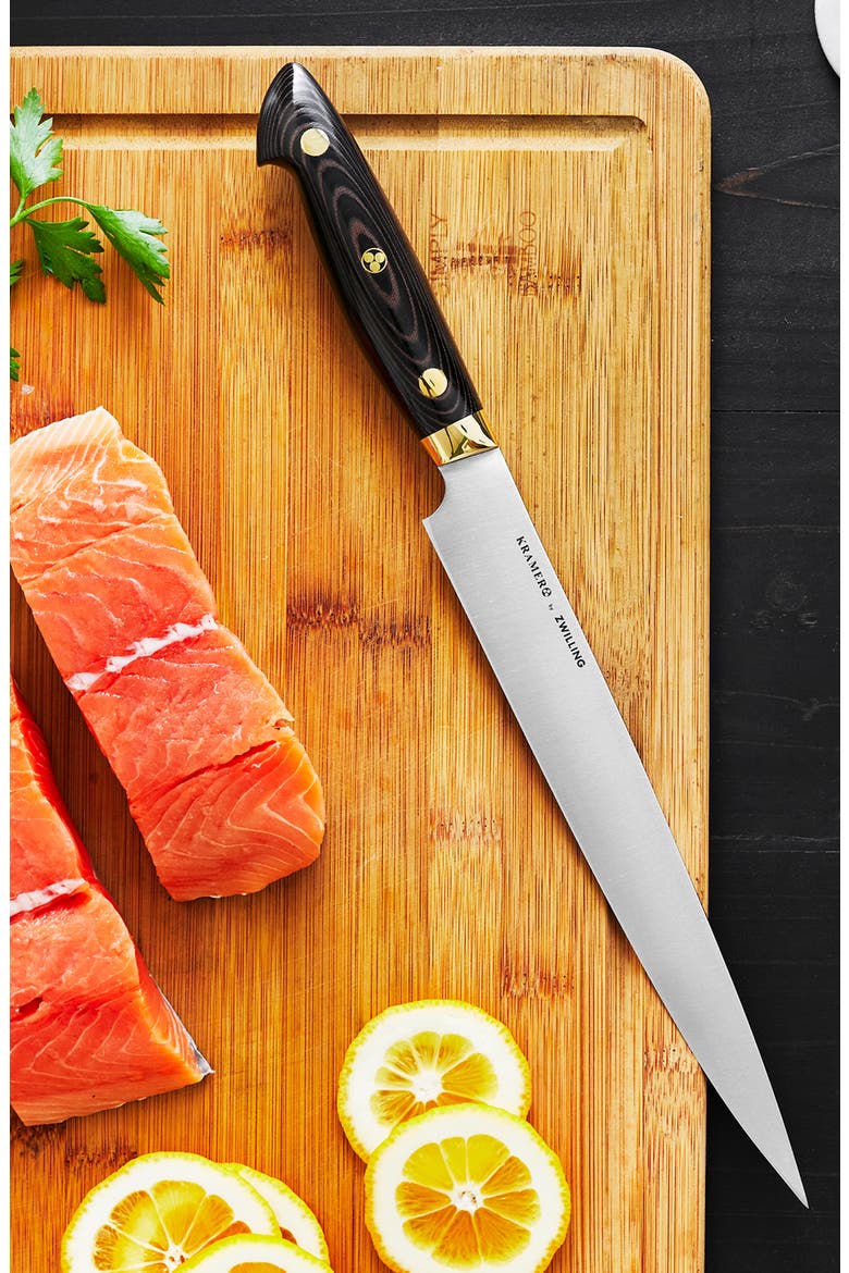 Bob Kramer Carbon 2.0 9-Inch Slicing Knife, Alternate, color, STAINLESS STEEL