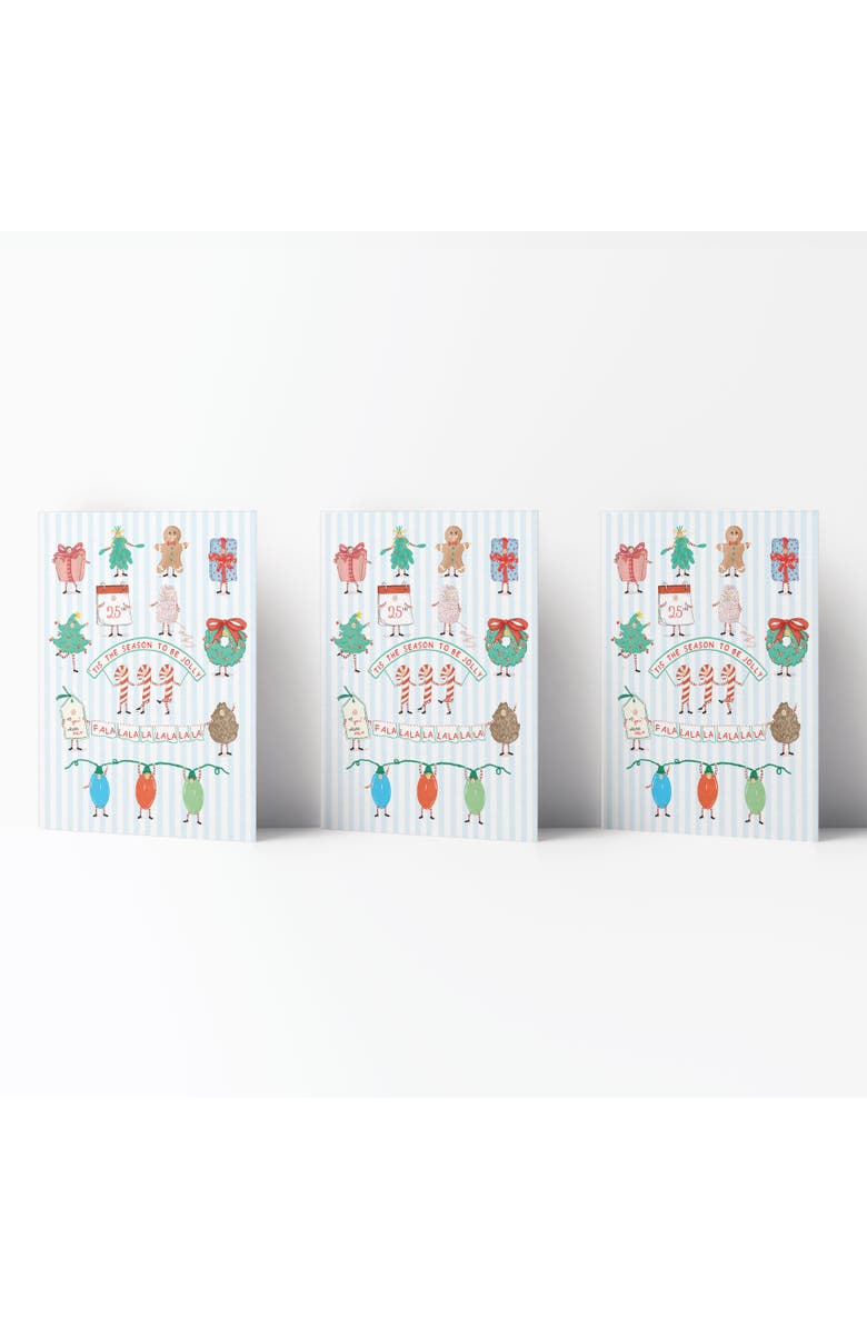 Ramus & Co Jolly People Winter/Holiday/Christmas Greeting Card Pack Sets, Main, color, Multi-Pack