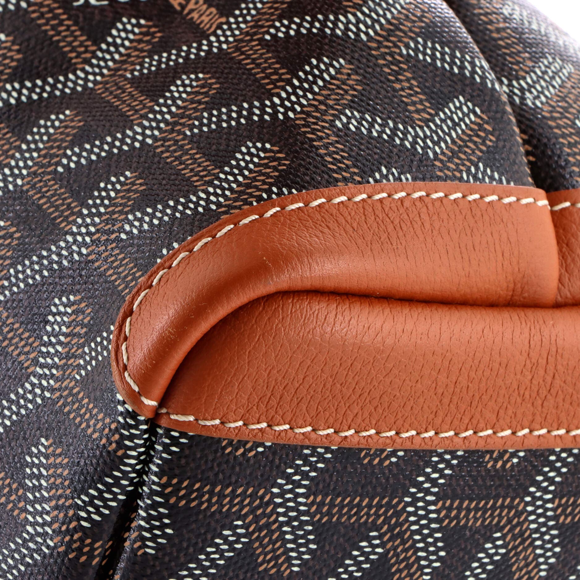 Pre-Owned Goyard Artois Tote Printed Coated Canvas PM, Alternate, color, Brown