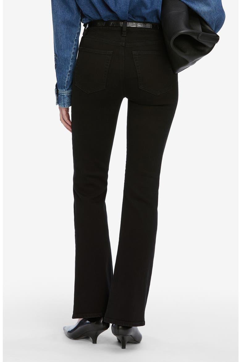 The Icon Flare Leg Jeans, Alternate, color, BLACK