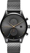 MVMT Voyager Quartz Mesh Bracelet Watch, 42mm
