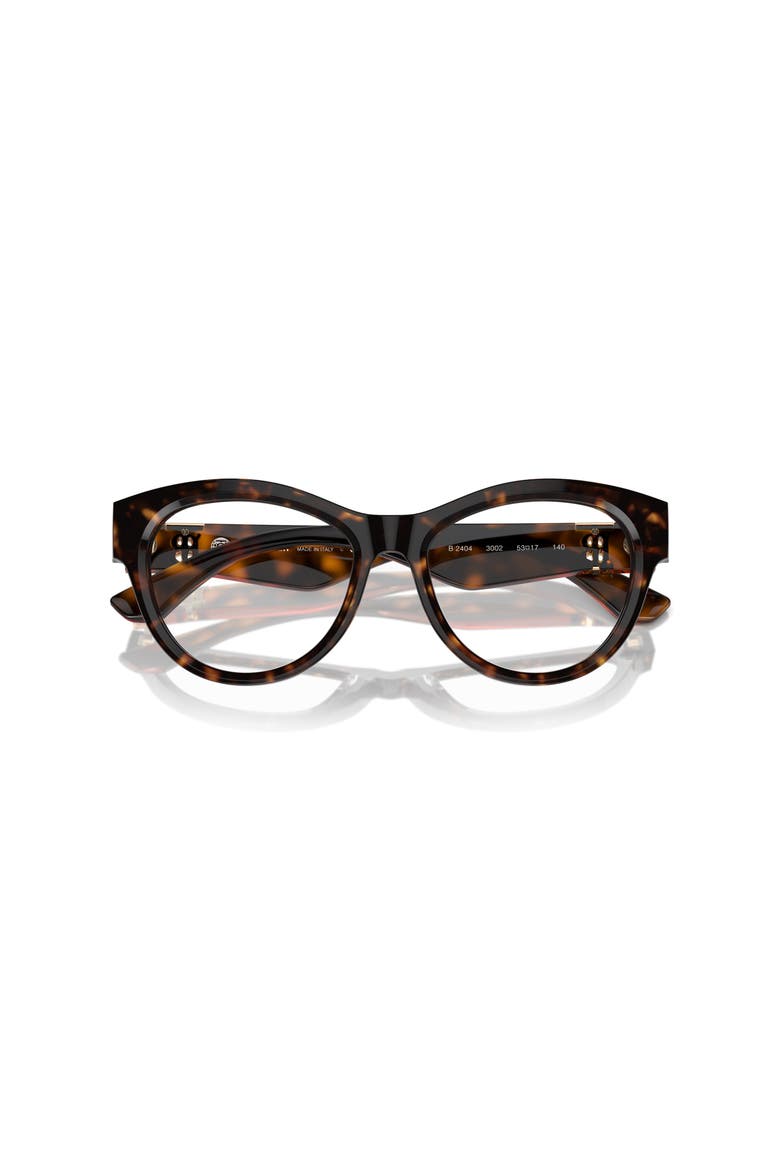 51mm Round optical glasses, Alternate, color, Brown