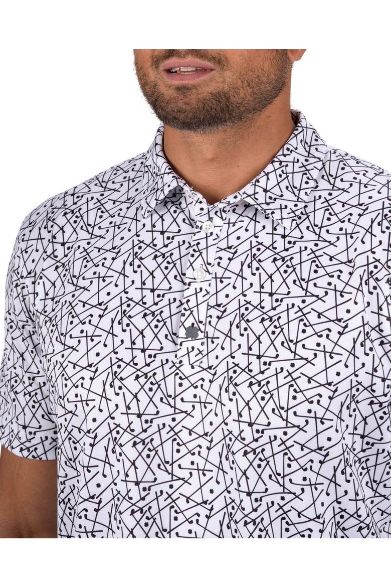 Lucky Swing Polo, Alternate, color, White
