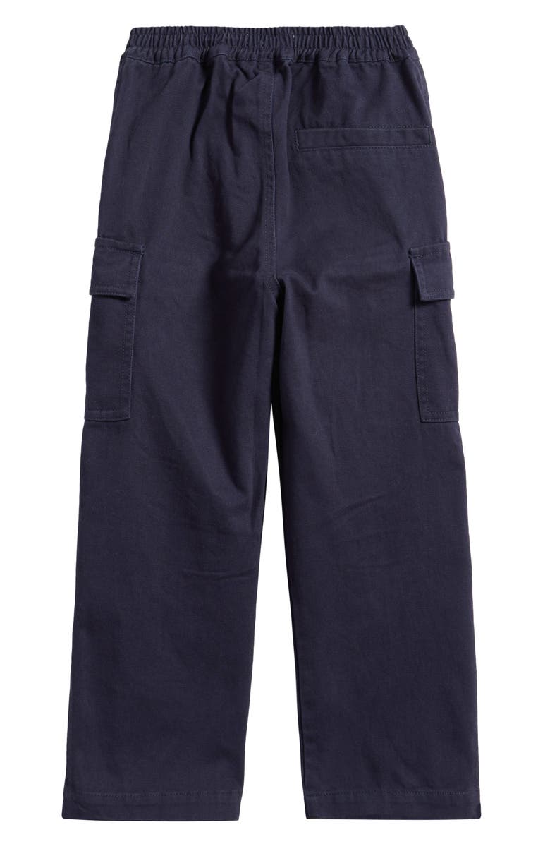 Reiss Kids' Alpine Cargo Pants, Alternate, color, Navy