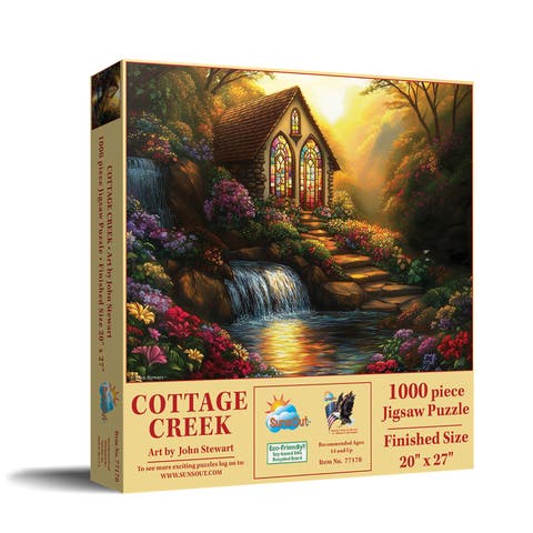 Cottage Creek 1000 piece Jigsaw Puzzle for Adults