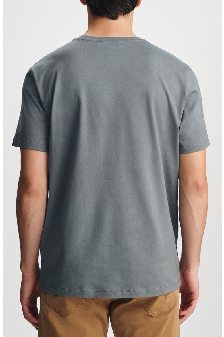 Pima Cotton Crewneck T-Shirt, Alternate, color, STORMY WEATHER
