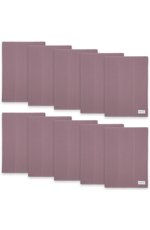 Cotton Burp Cloths - Pack of 10