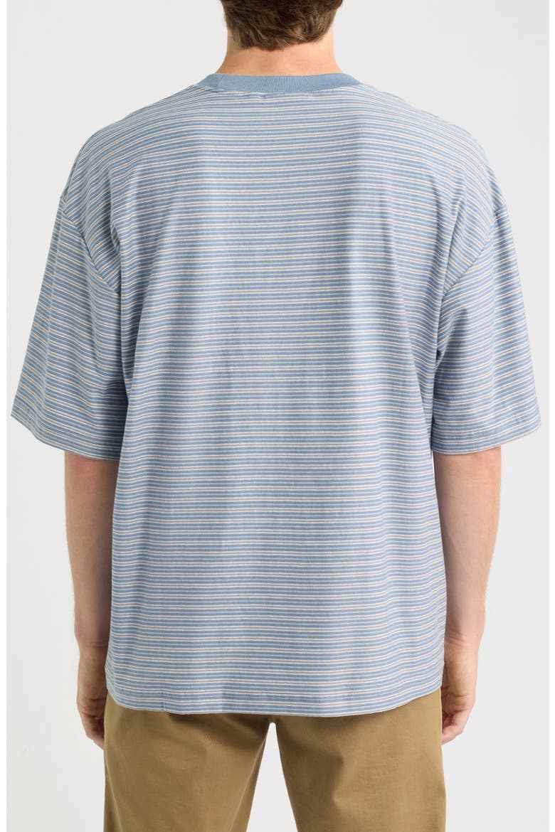 Dupree Oversize Stripe Cotton T-Shirt, Alternate, color, DUPREE STRIPE, SHADY BLUE