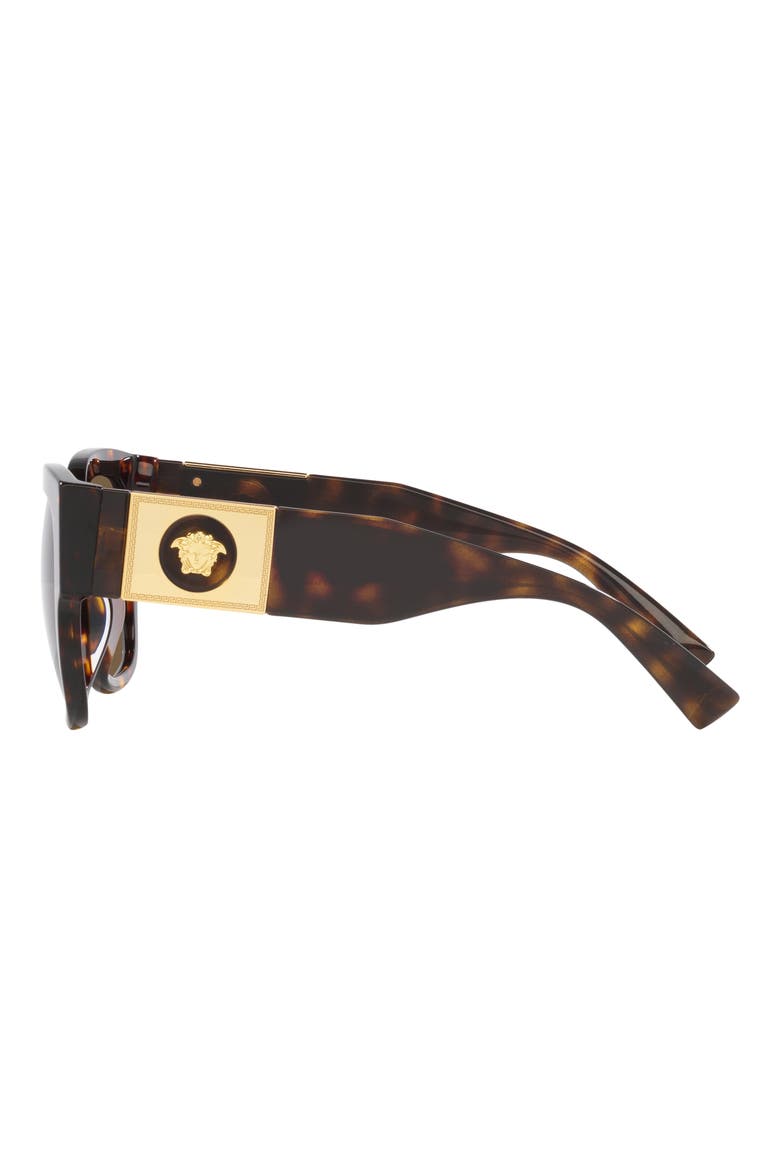 54mm Pillow Sunglasses, Alternate, color, HAVANA