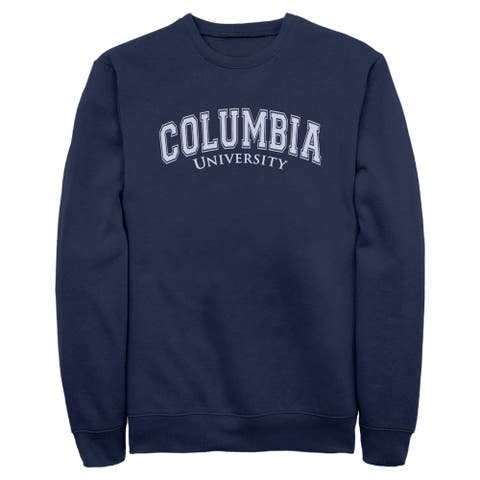 Men's Classic Collegiate Logo Long Sleeve Crewneck Sweatshirt