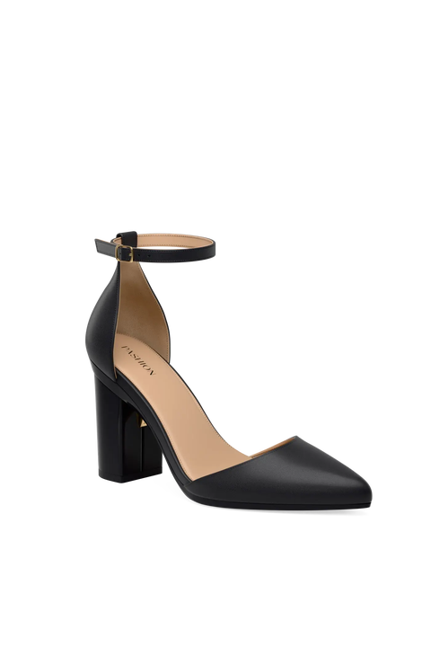 The D'Orsay 4" Block Convertible Heel