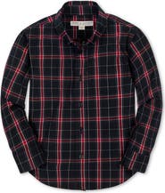 Hope & Henry Kids' Organic Long Sleeve Stretch Poplin Shirt