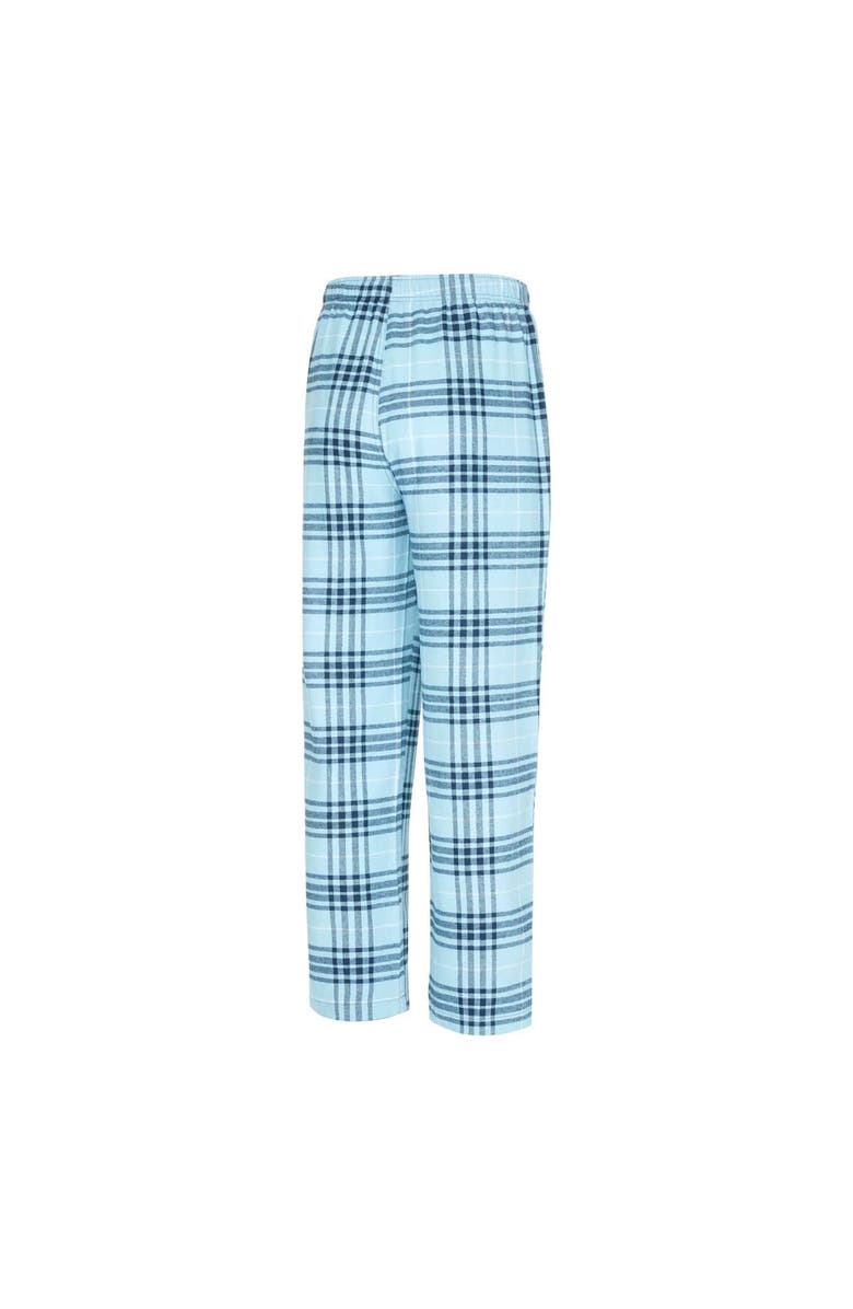 CONCEPTS SPORT Men's Concepts Sport  Light Blue/Navy Tennessee Titans Vector T-Shirt & Flannel Pants Sleep Set, Alternate, color, 