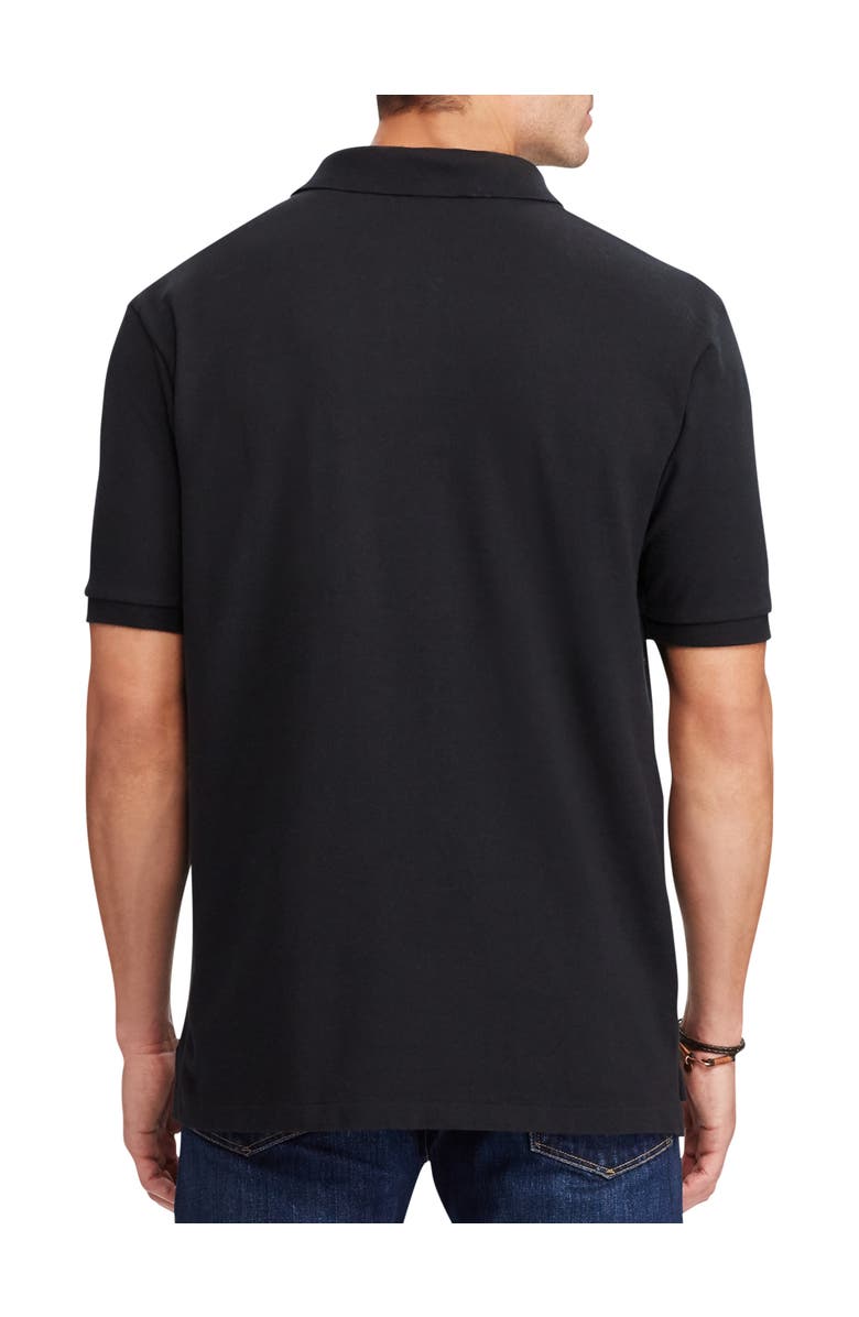 Polo Ralph Lauren Big & Tall Mesh Polo Shirt, Alternate, color, New Polo Black