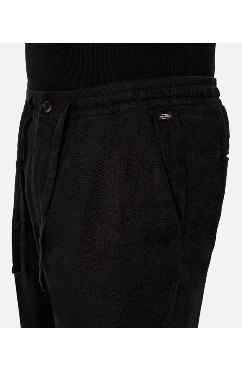 Industrie Australia THE NEW CAPRI LINEN PANT, Alternate, color, Yd Black