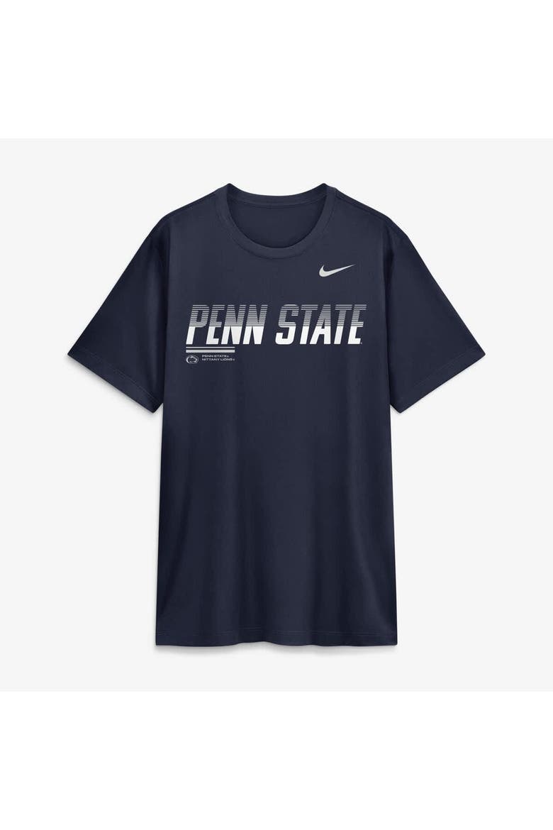 Men's Nike Navy Penn State Nittany Lions Sideline Legend Dri-FIT T-Shirt, Alternate, color, Navy