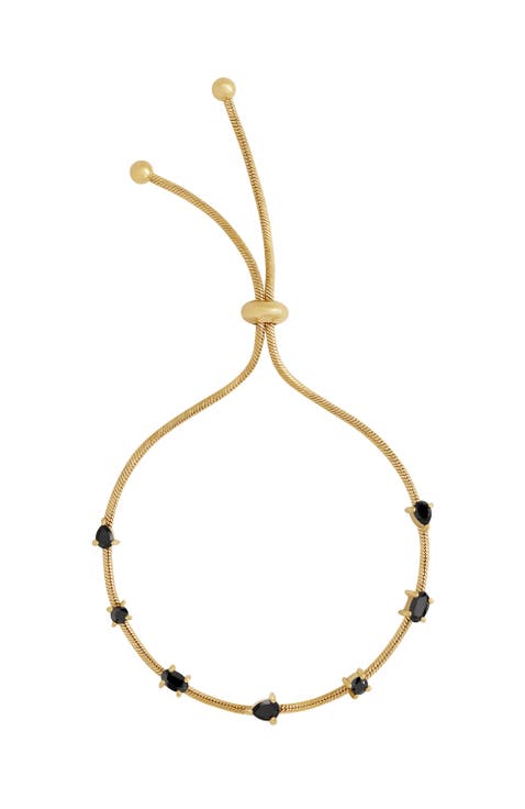 Midnight Flow Onyx Bolo Bracelet
