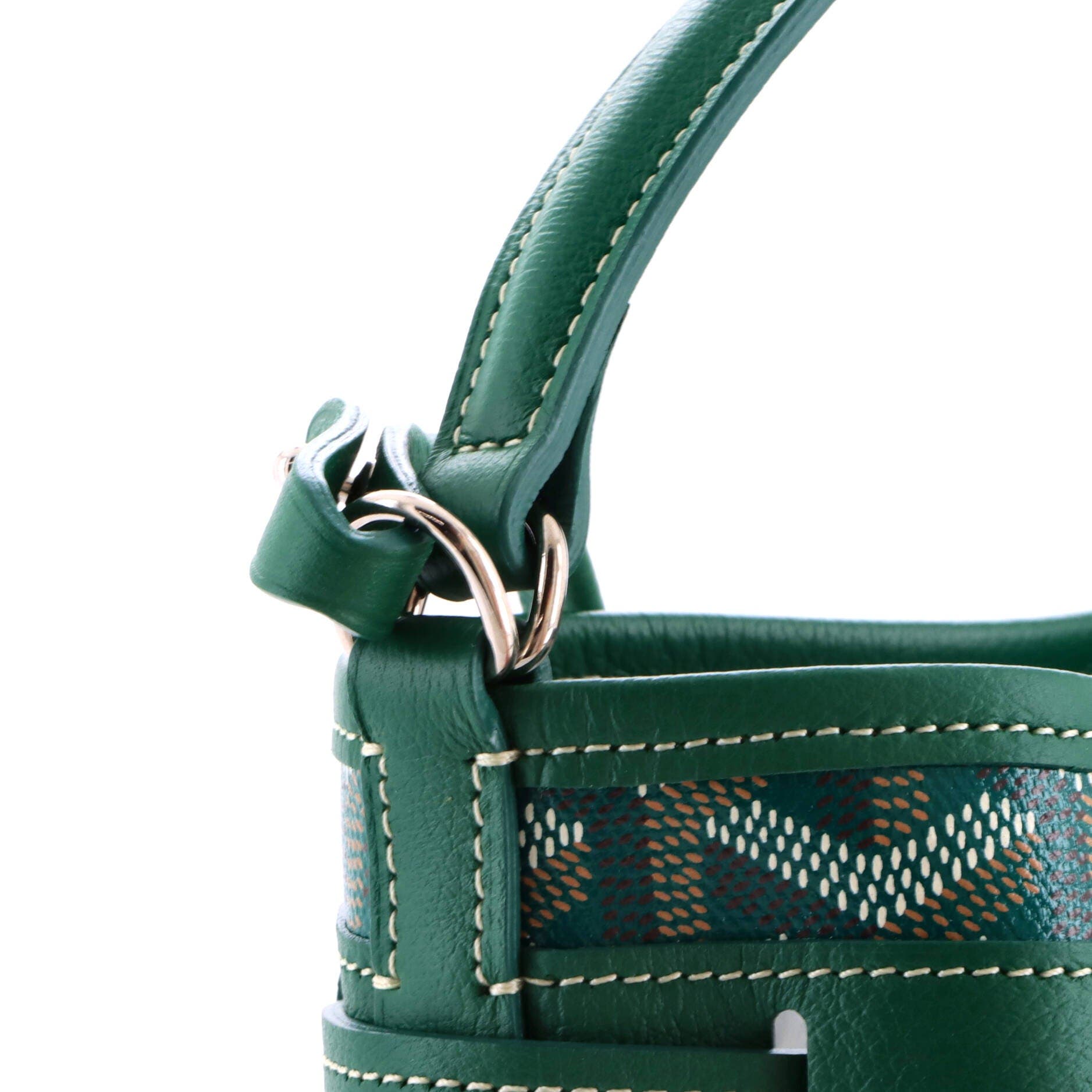 Petit Flot Bucket Bag Coated Canvas Mini, Alternate, color, Green