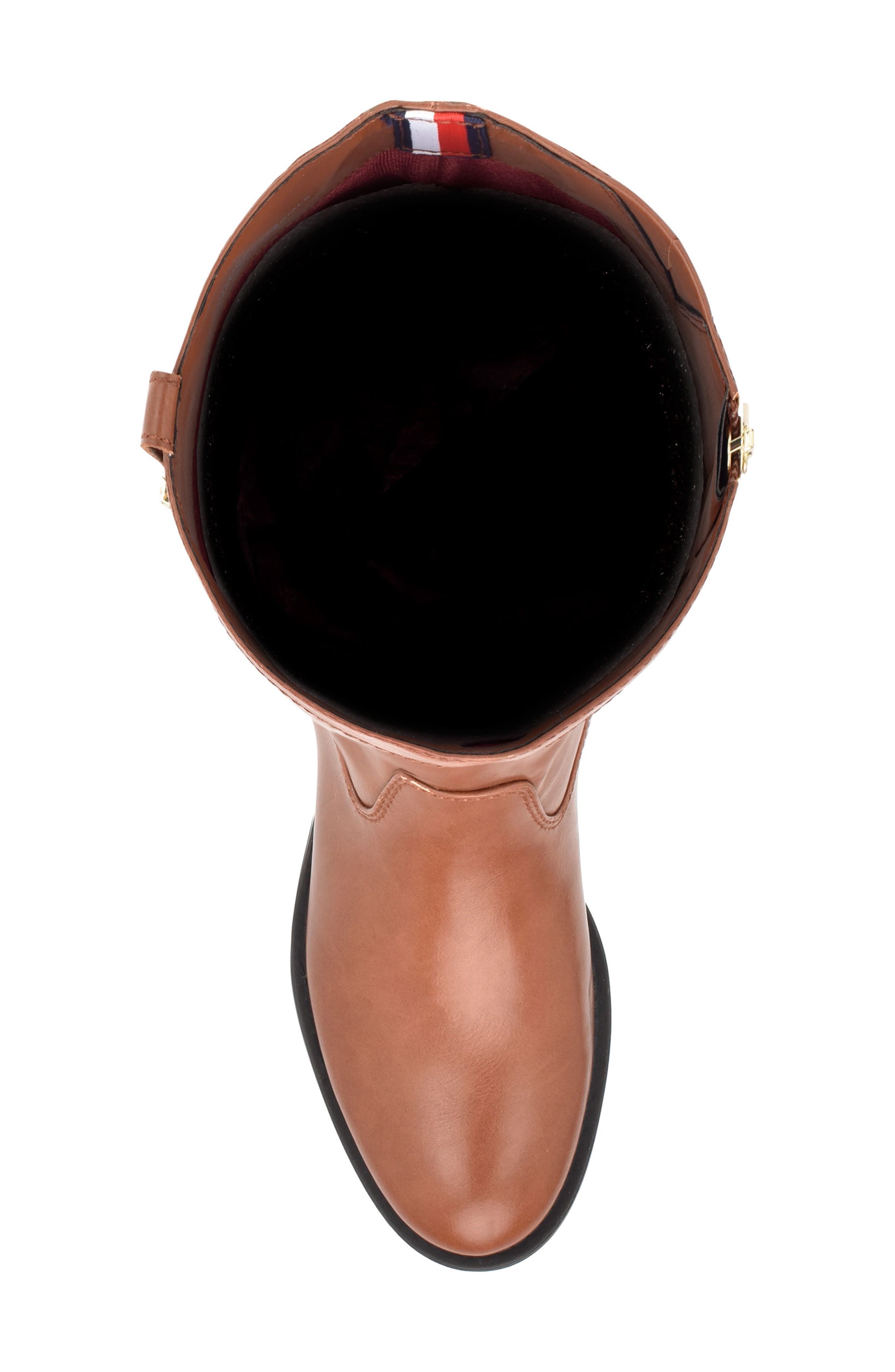 Shyenne Mid Calf Boot, Alternate, color, MEDIUM BROWN LL