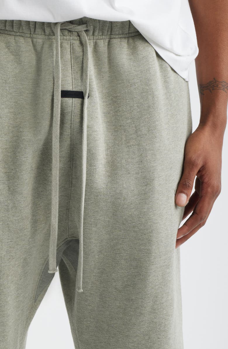 Fear of God Essentials Signature Flare Sweatpants, Alternate, color, Concrete/Dark Concrete Heather