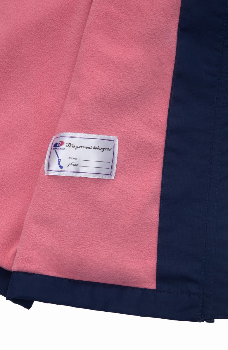 Rokka&Rolla Kids' Ripstop Windbreaker Jacket, Alternate, color, Navy