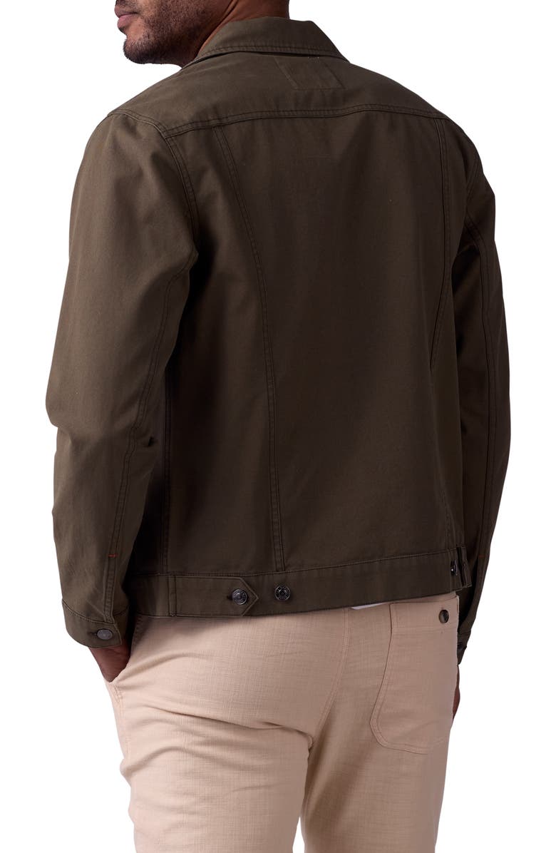 The Normal Brand James Canvas Trucker Jacket, Alternate, color,