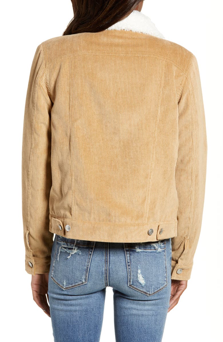Thread & Supply Paddington Fleece Lined Corduroy Jacket, Alternate, color,