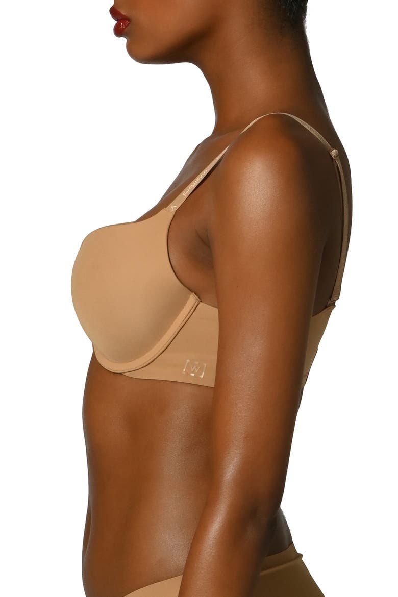 3W Underwire Push-Up Bra, Alternate, color, FAIRLY LIGHT