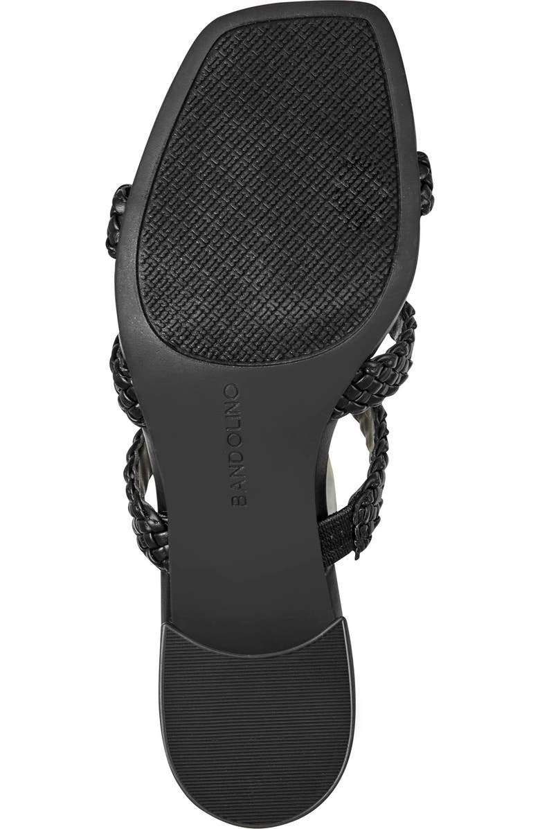 Bandolino Mumm Block Heel Sandal, Alternate, color, Black