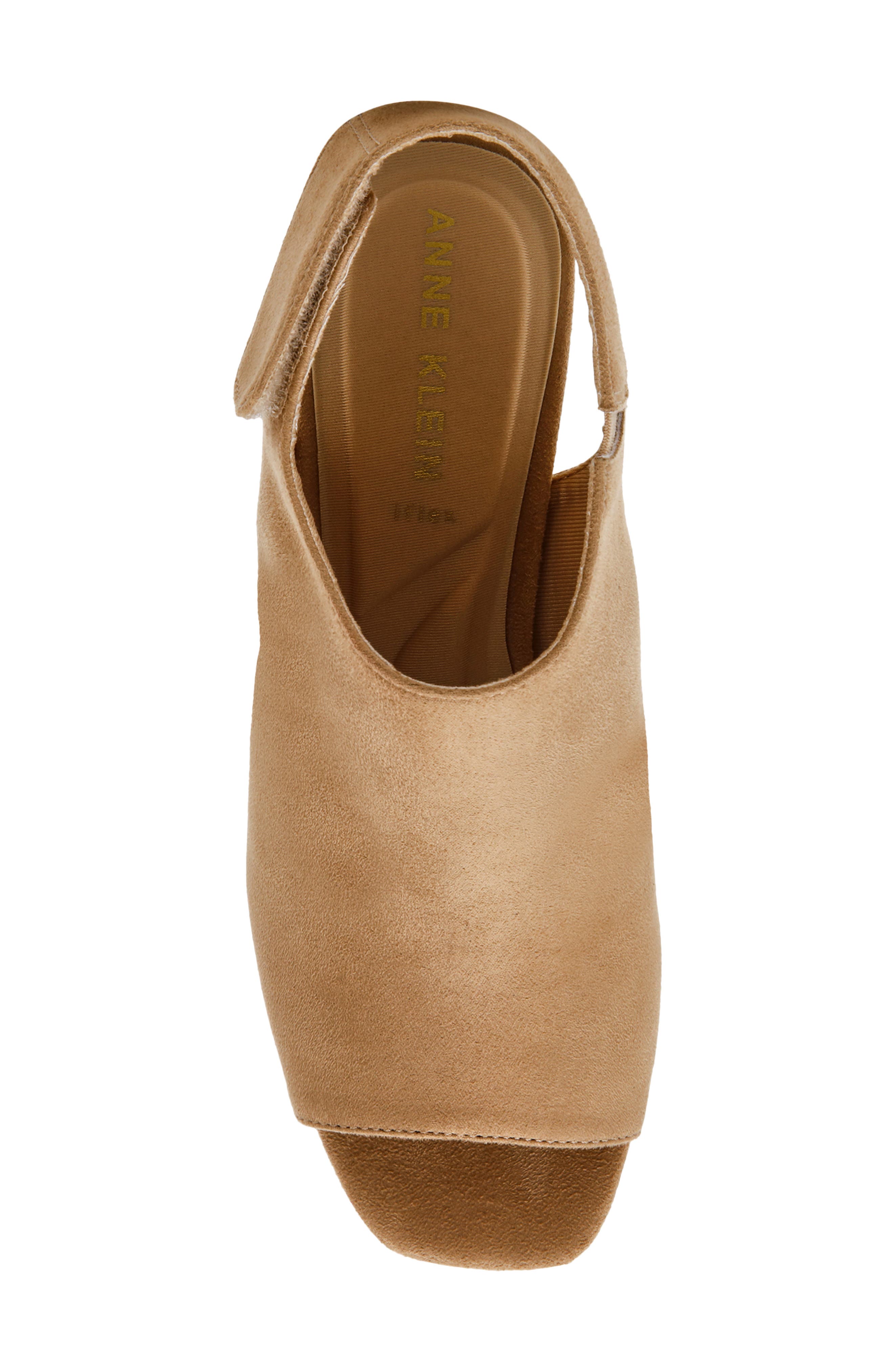 Semana Ankle Strap Sandal, Alternate, color, SAND SUEDE