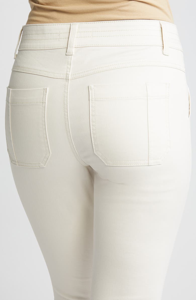 Wit & Wisdom 'Ab'Solution High Waist Flare Jeans, Alternate, color, Blanched Almond