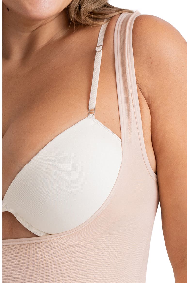 Open Bust Shaper Camisole, Alternate, color, OATMEAL