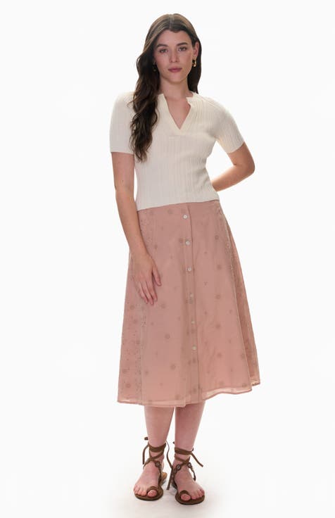 Gabrielle Embroidered Skirt