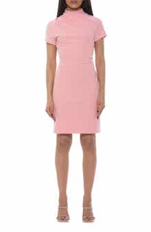 Alexia Admor Sadee Draped Mockneck Sheath Dress
