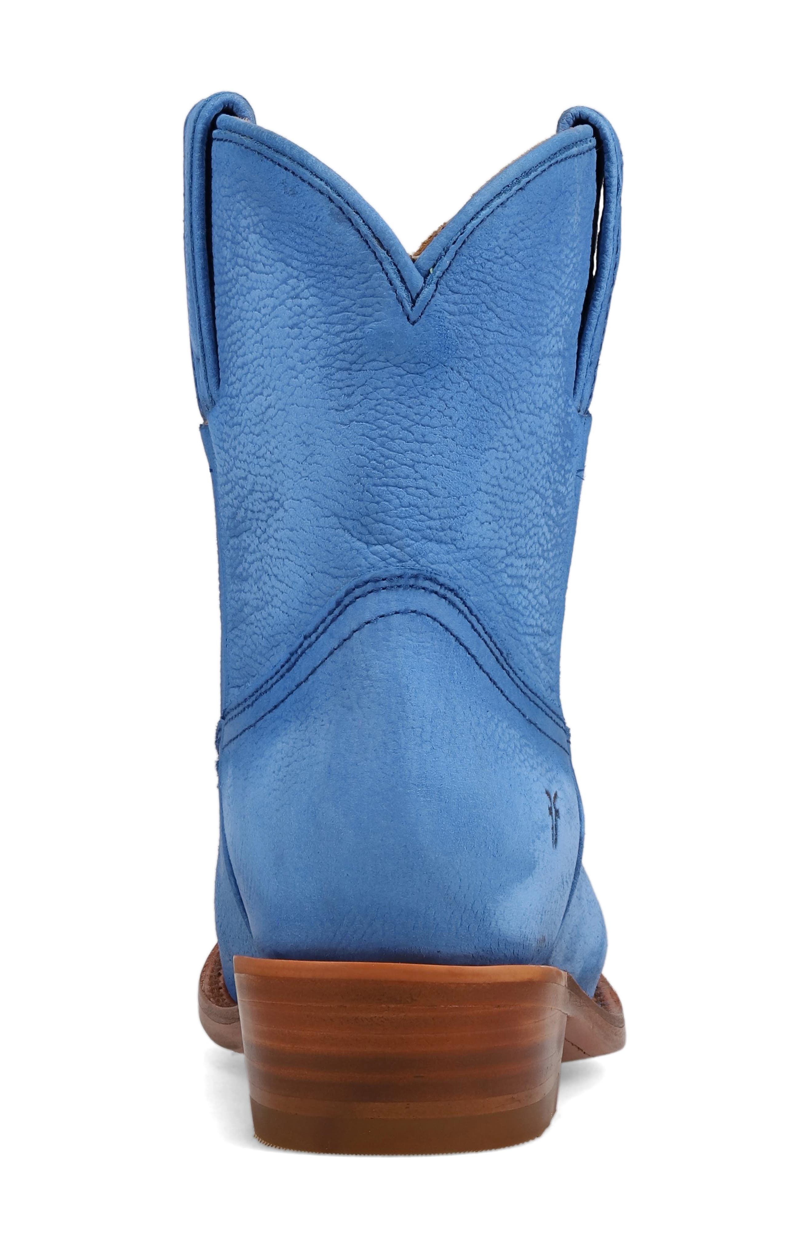 Billy Short Western Boot, Alternate, color, ROYAL BLUE