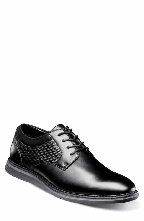 Clarks Craftwell Lace - Oxford Uomo In Pelle Con Lacci Elastici, Intersuola EVA Leggera, Suola In Gomma, Comfort Plantare Sagomato