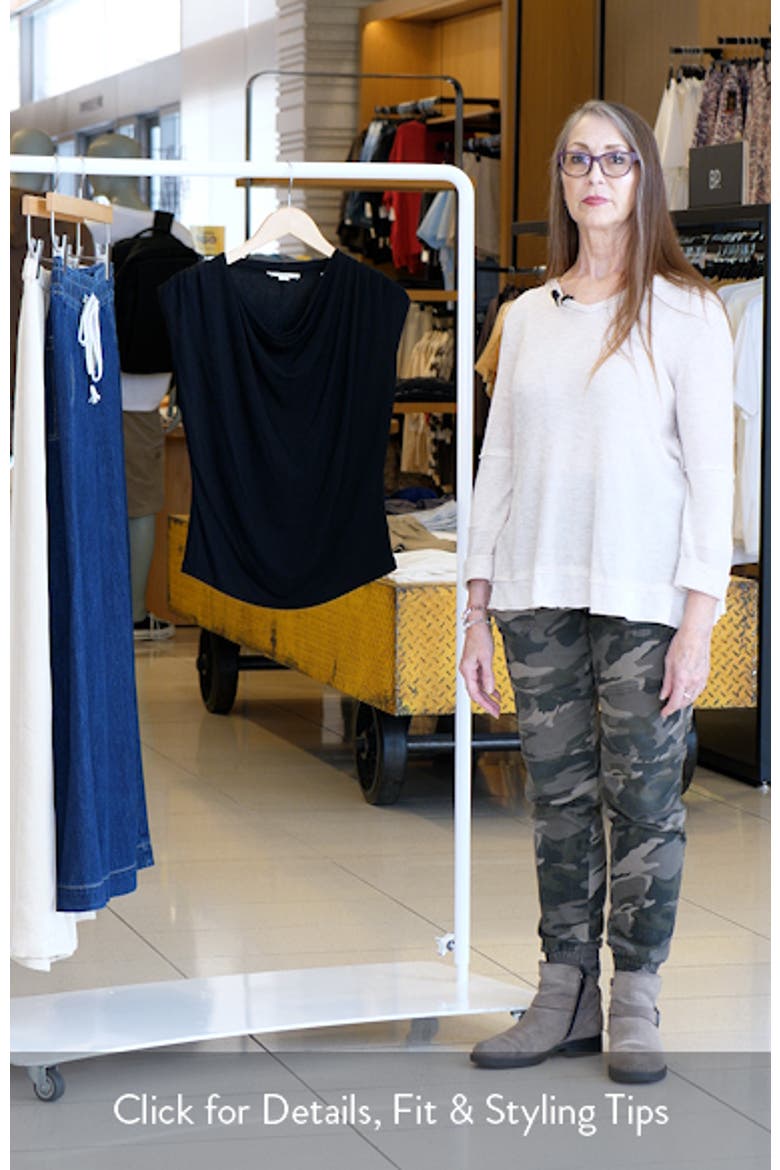 Cowl Neck Sleeveless Top video