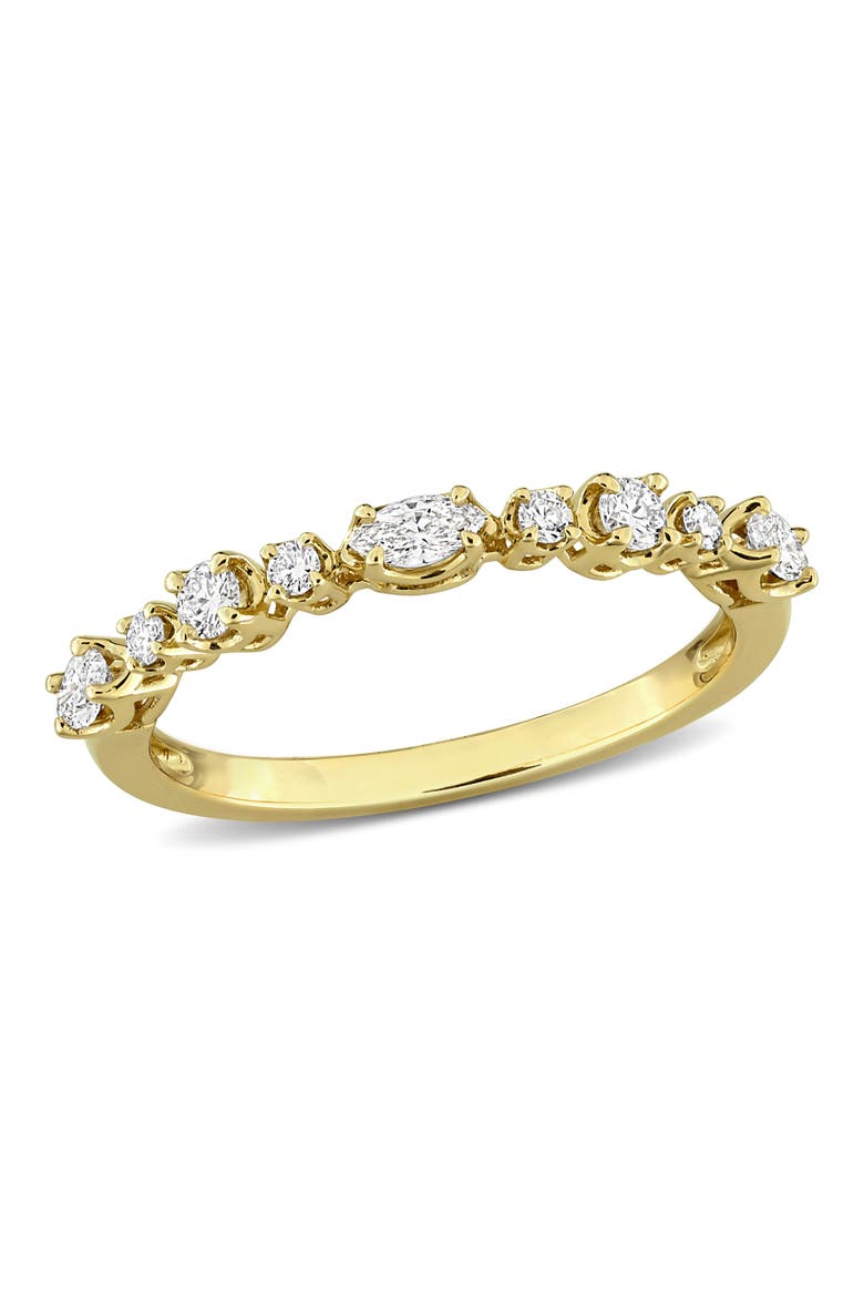 Lab Grown Diamond Anniversary Band 14k Gold, Main, color, Yellow Gold