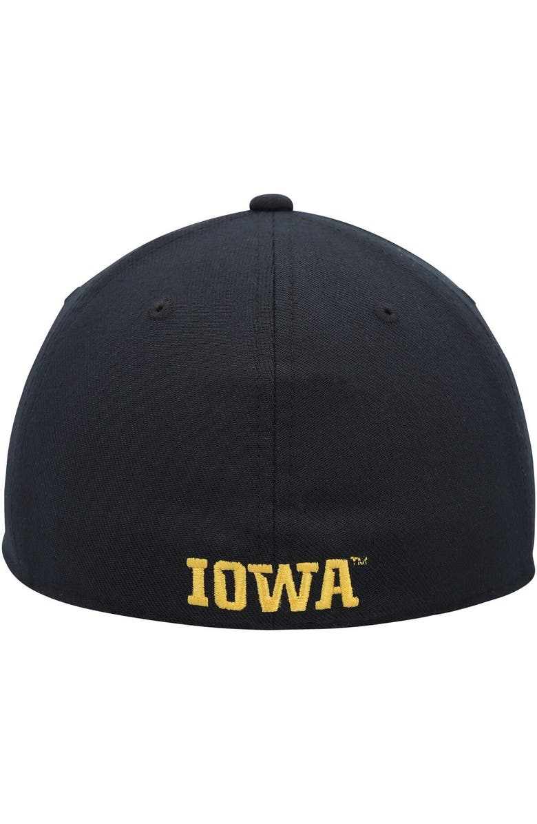 Nike Men's Nike Black Iowa Hawkeyes Classic99 Swoosh Performance Flex Hat, Alternate, color,