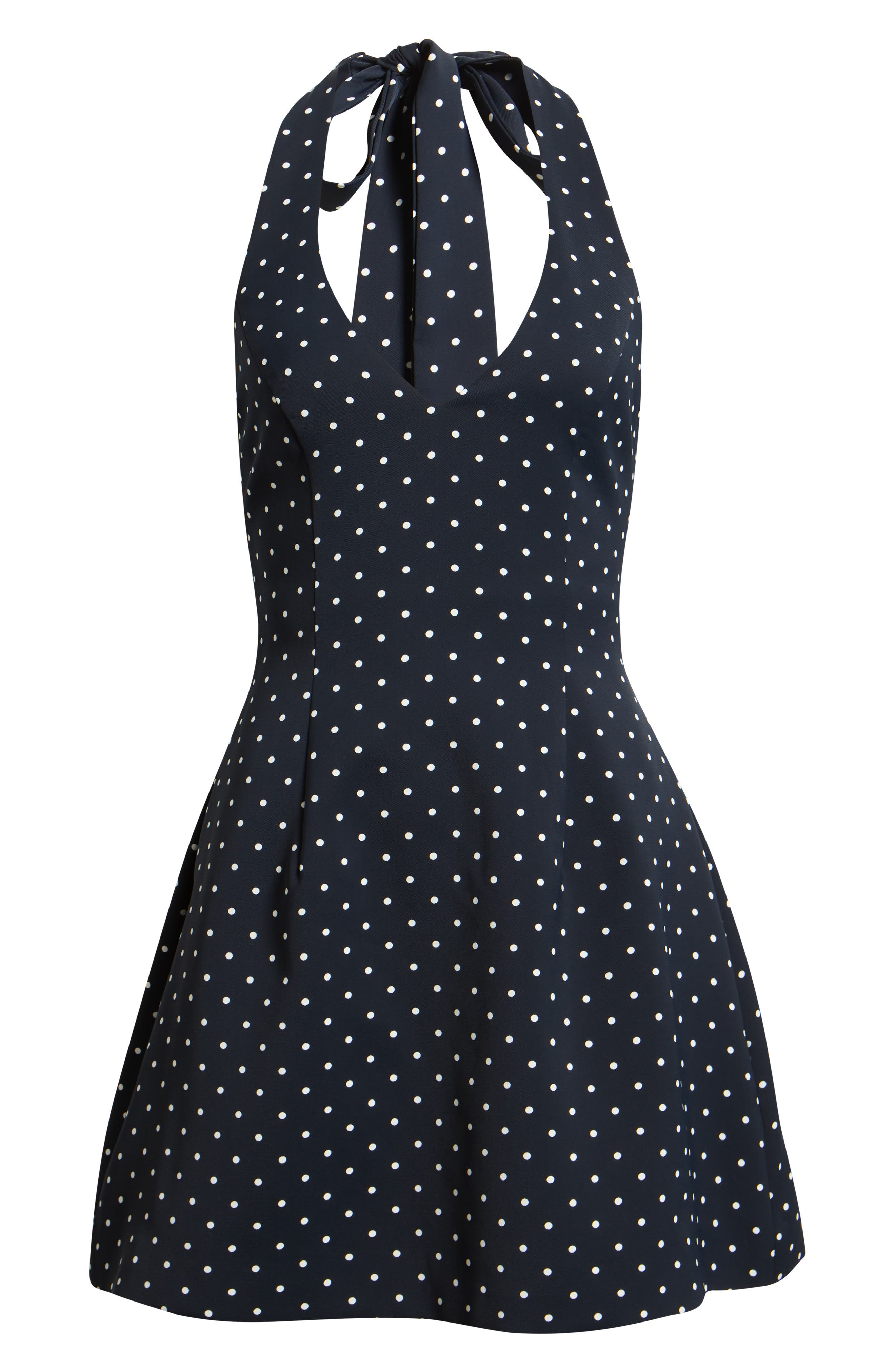odd muse black halter dress Women's Polka Dot Minidress - Blue Lilly Pulitzer