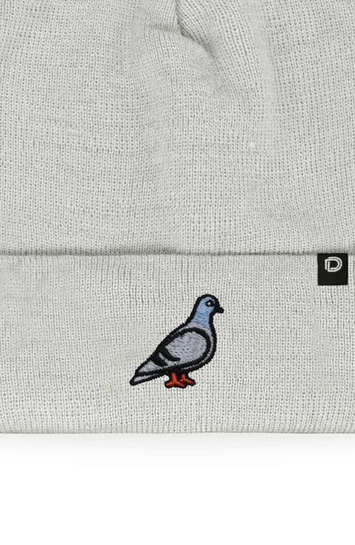 Dalix Pigeon Beanie Cap In Gray