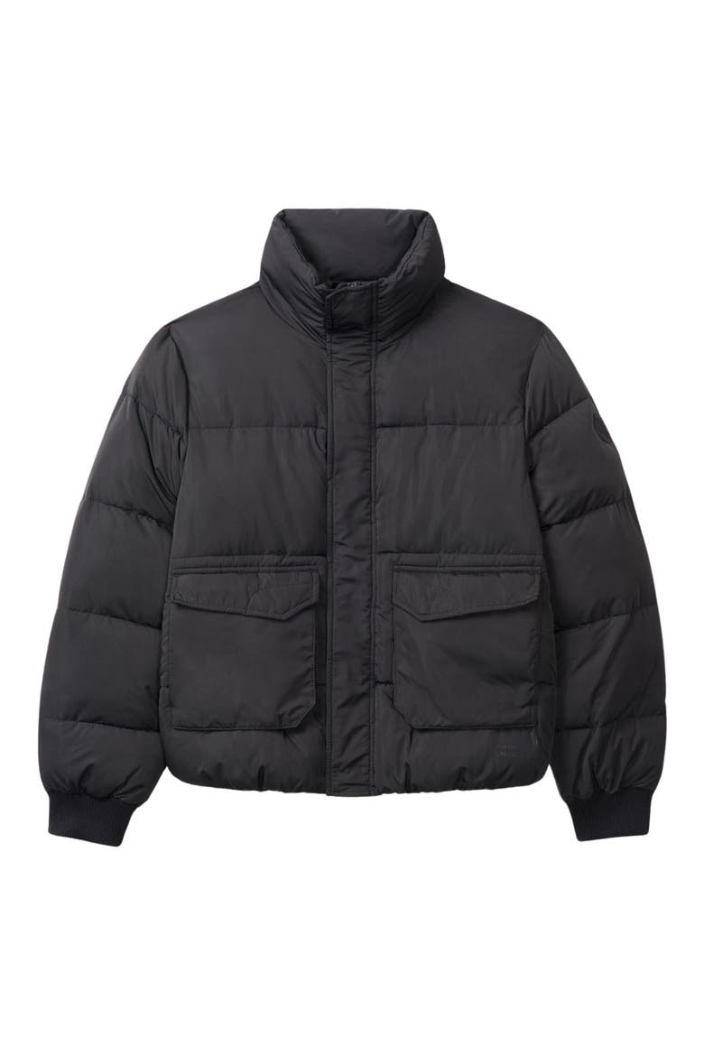 Mahalo Quilted Puffer Jacket, Alternate, color, BLACK