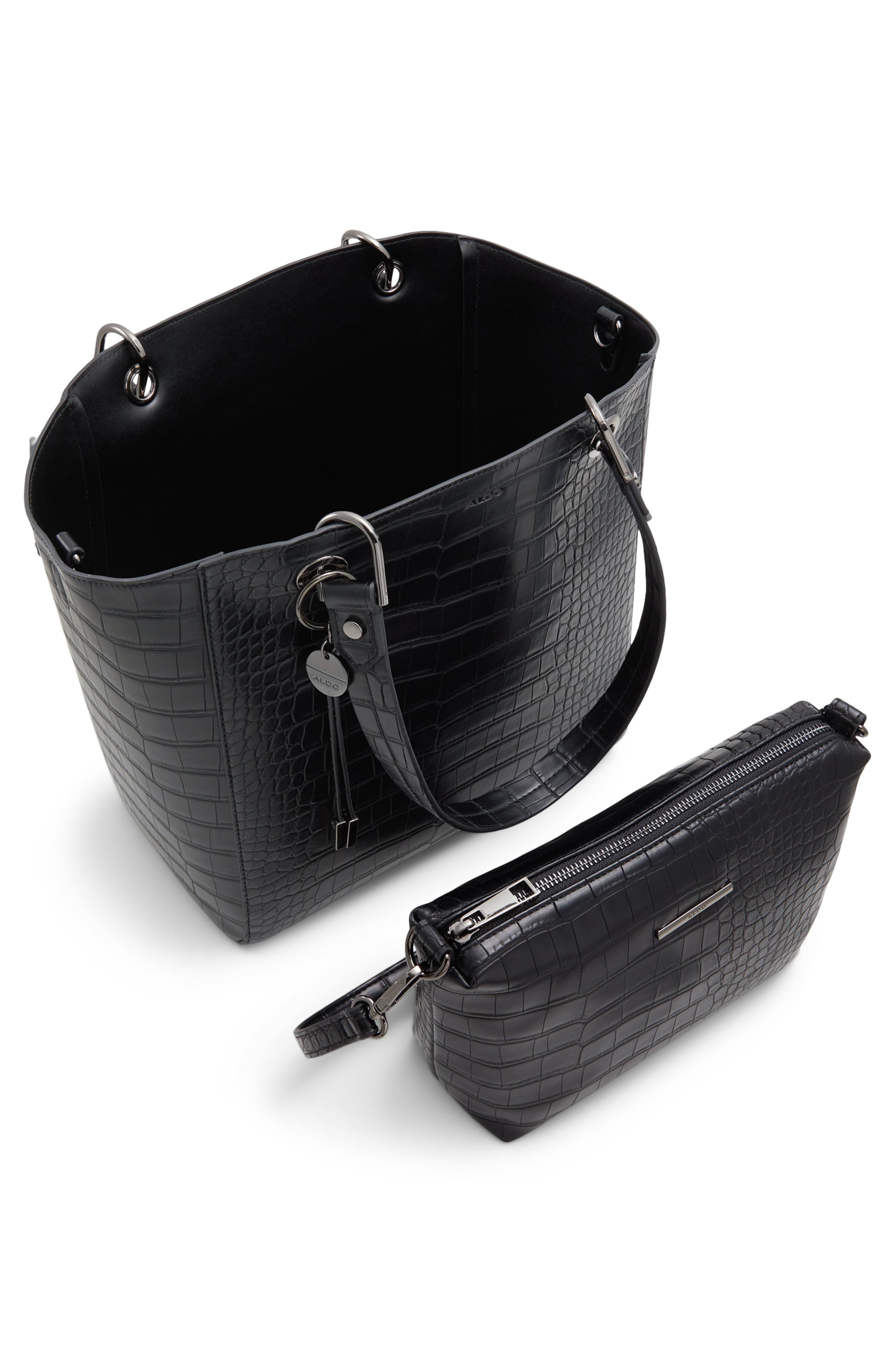 ALDO Marcelinee Faux Leather Crossbody Tote, Alternate, color, 